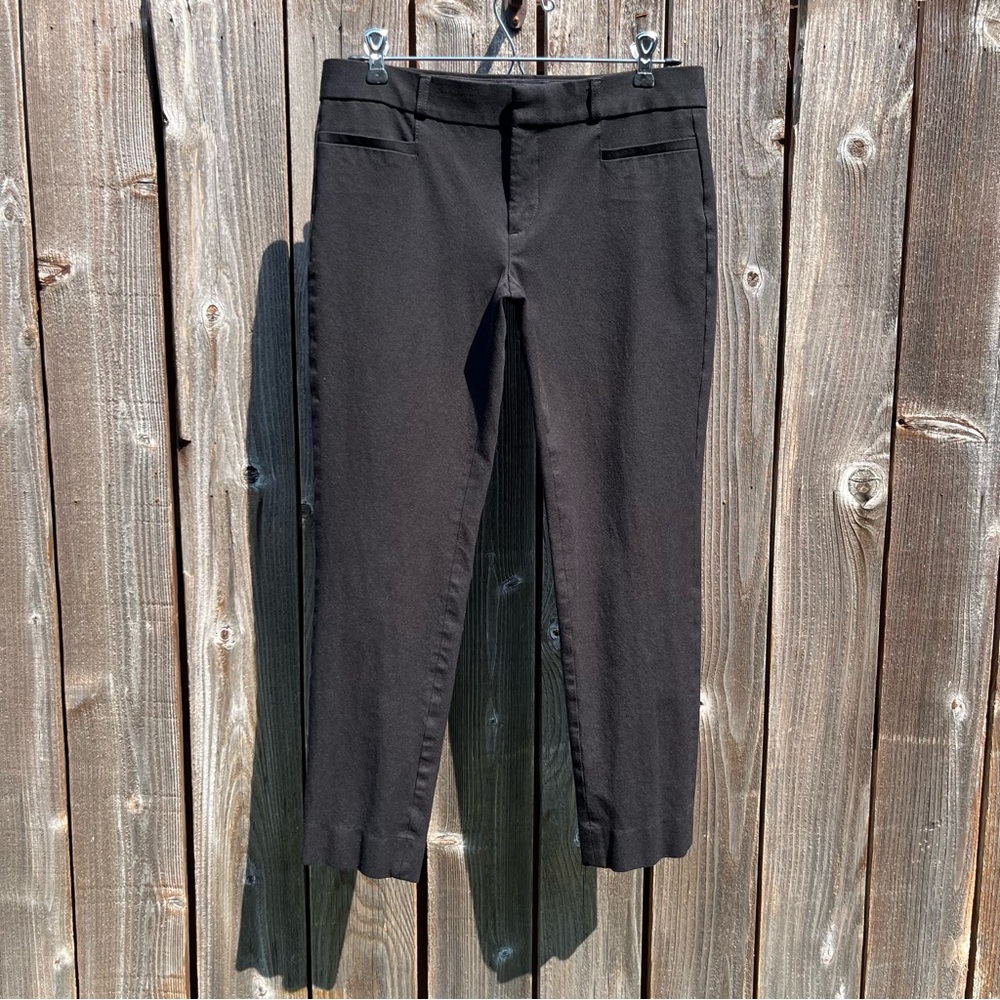 Banana Republic black Sloan fit ankle pant size 4